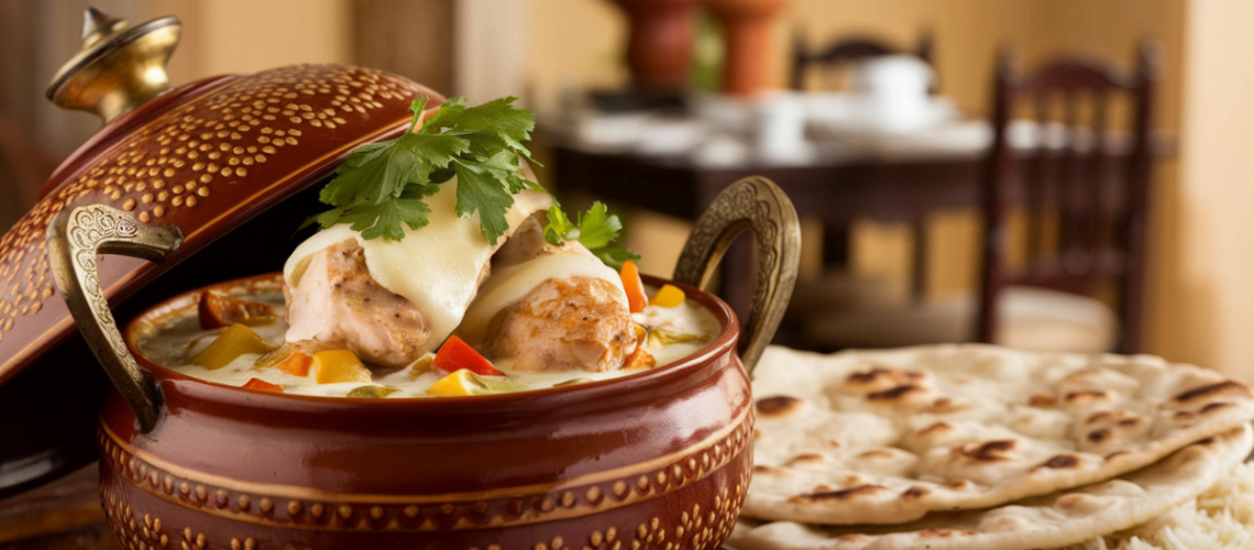 Creamy Chicken White Handi Recipe – Easy & Delicious Restaurant-Style Dish